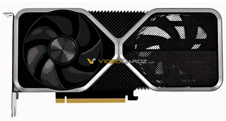 Hình ảnh của RTX 4070 Founder Edition. Nguồn: VideoCardz