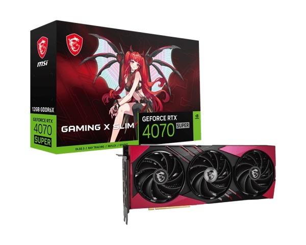 MSI tung ra phiên bản RTX 4070 SUPER GAMING X SLIM MLG